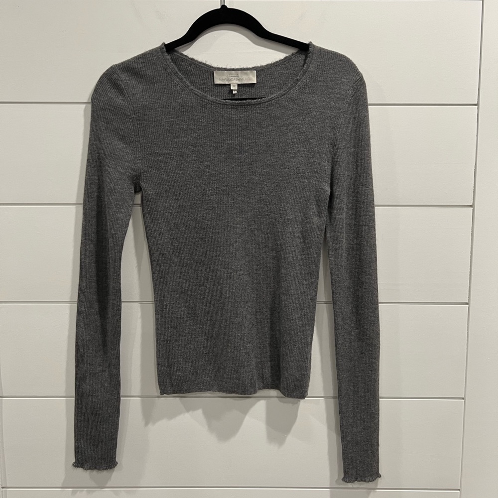 Nakedcashmere Gray Sweater View 2